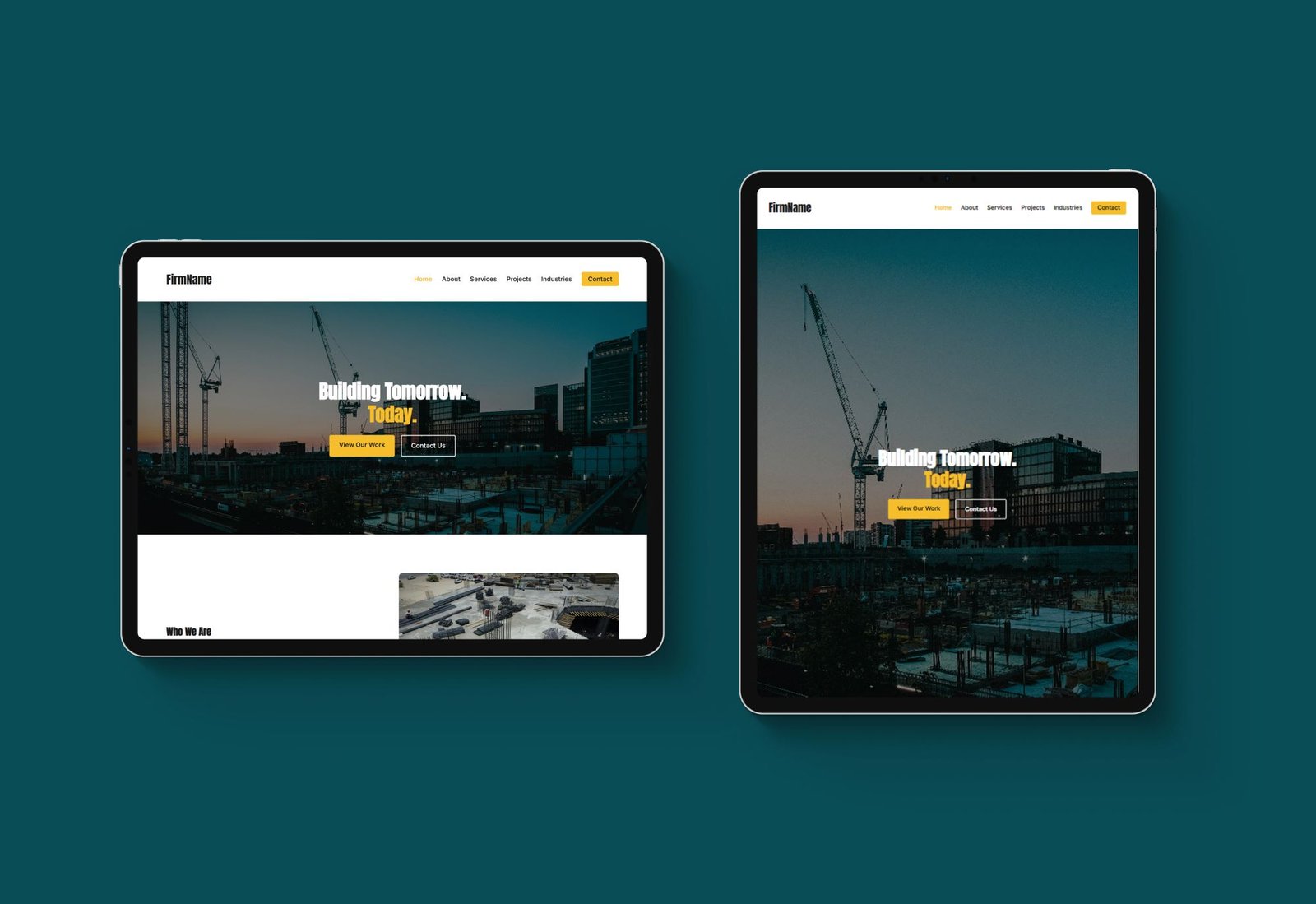 Engineering Firm website